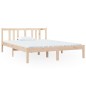 vidaXL Massivholzbett 140x190 cm vidaXL Massivholzbett 140x190 cm