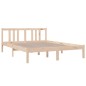 vidaXL Massivholzbett 140x190 cm vidaXL Massivholzbett 140x190 cm