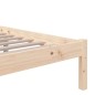 vidaXL Massivholzbett 140x190 cm vidaXL Massivholzbett 140x190 cm
