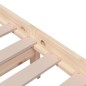 vidaXL Massivholzbett 140x190 cm vidaXL Massivholzbett 140x190 cm