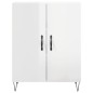 vidaXL Sideboard Hochglanz-Weiß 69,5x34x90 cm Holzwerkstoff vidaXL Sideboard Hochglanz-Weiß 69,5x34x90 cm Holzwerkstoff