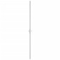 vidaXL Innentür 83x201,5 cm Weiß Mattglas und Aluminium vidaXL Innentür 83x201,5 cm Weiß Mattglas und Aluminium