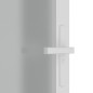 vidaXL Innentür 83x201,5 cm Weiß Mattglas und Aluminium vidaXL Innentür 83x201,5 cm Weiß Mattglas und Aluminium