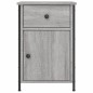 vidaXL Nachttisch Grau Sonoma 40x42x60 cm Holzwerkstoff