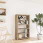 vidaXL Bücherregal 5 Fächer 80x30x140 cm Massivholz Akazie vidaXL Bücherregal 5 Fächer 80x30x140 cm Massivholz Akazie