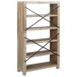 vidaXL Bücherregal 5 Fächer 80x30x140 cm Massivholz Akazie vidaXL Bücherregal 5 Fächer 80x30x140 cm Massivholz Akazie