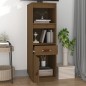 vidaXL Highboard Honigbraun 34x40x108,5 cm Massivholz Kiefer vidaXL Highboard Honigbraun 34x40x108,5 cm Massivholz Kiefer