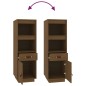 vidaXL Highboard Honigbraun 34x40x108,5 cm Massivholz Kiefer vidaXL Highboard Honigbraun 34x40x108,5 cm Massivholz Kiefer