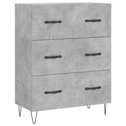 vidaXL Sideboard Betongrau 69,5x34x90 cm Holzwerkstoff