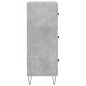 vidaXL Sideboard Betongrau 69,5x34x90 cm Holzwerkstoff vidaXL Sideboard Betongrau 69,5x34x90 cm Holzwerkstoff