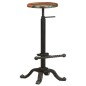 vidaXL Barhocker 2 Stk. Gusseisen und Recyceltes Massivholz vidaXL Barhocker 2 Stk. Gusseisen und Recyceltes Massivholz