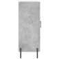 vidaXL Sideboard Betongrau 69,5x34x90 cm Holzwerkstoff