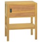 vidaXL Badschrank 60x40x75 cm Massivholz Teak vidaXL Badschrank 60x40x75 cm Massivholz Teak