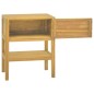 vidaXL Badschrank 60x40x75 cm Massivholz Teak vidaXL Badschrank 60x40x75 cm Massivholz Teak