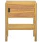 vidaXL Badschrank 60x40x75 cm Massivholz Teak vidaXL Badschrank 60x40x75 cm Massivholz Teak