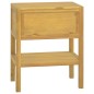 vidaXL Badschrank 60x40x75 cm Massivholz Teak vidaXL Badschrank 60x40x75 cm Massivholz Teak