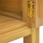 vidaXL Badschrank 60x40x75 cm Massivholz Teak vidaXL Badschrank 60x40x75 cm Massivholz Teak