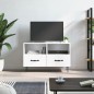 vidaXL TV-Schrank Hochglanz-Weiß 80x36x50 cm Holzwerkstoff vidaXL TV-Schrank Hochglanz-Weiß 80x36x50 cm Holzwerkstoff