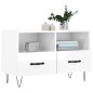 vidaXL TV-Schrank Hochglanz-Weiß 80x36x50 cm Holzwerkstoff vidaXL TV-Schrank Hochglanz-Weiß 80x36x50 cm Holzwerkstoff