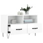vidaXL TV-Schrank Hochglanz-Weiß 80x36x50 cm Holzwerkstoff vidaXL TV-Schrank Hochglanz-Weiß 80x36x50 cm Holzwerkstoff