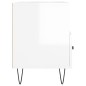 vidaXL TV-Schrank Hochglanz-Weiß 80x36x50 cm Holzwerkstoff vidaXL TV-Schrank Hochglanz-Weiß 80x36x50 cm Holzwerkstoff
