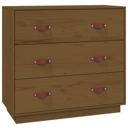 vidaXL Sideboard Honigbraun 80x40x75 cm Massivholz Kiefer