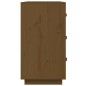 vidaXL Sideboard Honigbraun 80x40x75 cm Massivholz Kiefer vidaXL Sideboard Honigbraun 80x40x75 cm Massivholz Kiefer