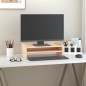 vidaXL Monitorständer 50x24x16 cm Massivholz Kiefer vidaXL Monitorständer 50x24x16 cm Massivholz Kiefer
