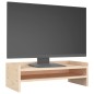 vidaXL Monitorständer 50x24x16 cm Massivholz Kiefer vidaXL Monitorständer 50x24x16 cm Massivholz Kiefer