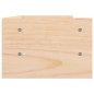 vidaXL Monitorständer 50x24x16 cm Massivholz Kiefer vidaXL Monitorständer 50x24x16 cm Massivholz Kiefer