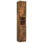vidaXL Badschrank Räuchereiche 32x34x188,5 cm Holzwerkstoff vidaXL Badschrank Räuchereiche 32x34x188,5 cm Holzwerkstoff