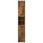 vidaXL Badschrank Räuchereiche 32x34x188,5 cm Holzwerkstoff vidaXL Badschrank Räuchereiche 32x34x188,5 cm Holzwerkstoff