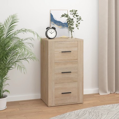 vidaXL Sideboard Sonoma-Eiche 40x33x70 cm Holzwerkstoff