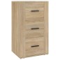 vidaXL Sideboard Sonoma-Eiche 40x33x70 cm Holzwerkstoff vidaXL Sideboard Sonoma-Eiche 40x33x70 cm Holzwerkstoff