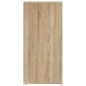 vidaXL Sideboard Sonoma-Eiche 40x33x70 cm Holzwerkstoff vidaXL Sideboard Sonoma-Eiche 40x33x70 cm Holzwerkstoff