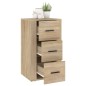 vidaXL Sideboard Sonoma-Eiche 40x33x70 cm Holzwerkstoff vidaXL Sideboard Sonoma-Eiche 40x33x70 cm Holzwerkstoff