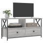 vidaXL TV-Schrank Grau Sonoma 90x33x45 cm Holzwerkstoff & Eisen vidaXL TV-Schrank Grau Sonoma 90x33x45 cm Holzwerkstoff & Eisen