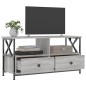 vidaXL TV-Schrank Grau Sonoma 90x33x45 cm Holzwerkstoff & Eisen vidaXL TV-Schrank Grau Sonoma 90x33x45 cm Holzwerkstoff & Eisen