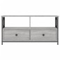 vidaXL TV-Schrank Grau Sonoma 90x33x45 cm Holzwerkstoff & Eisen vidaXL TV-Schrank Grau Sonoma 90x33x45 cm Holzwerkstoff & Eisen