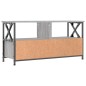 vidaXL TV-Schrank Grau Sonoma 90x33x45 cm Holzwerkstoff & Eisen vidaXL TV-Schrank Grau Sonoma 90x33x45 cm Holzwerkstoff & Eisen