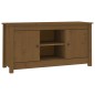 vidaXL TV-Schrank Honigbraun 103x36,5x52 cm Massivholz Kiefer vidaXL TV-Schrank Honigbraun 103x36,5x52 cm Massivholz Kiefer