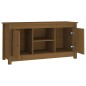 vidaXL TV-Schrank Honigbraun 103x36,5x52 cm Massivholz Kiefer vidaXL TV-Schrank Honigbraun 103x36,5x52 cm Massivholz Kiefer