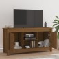 vidaXL TV-Schrank Honigbraun 103x36,5x52 cm Massivholz Kiefer vidaXL TV-Schrank Honigbraun 103x36,5x52 cm Massivholz Kiefer