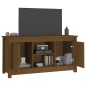 vidaXL TV-Schrank Honigbraun 103x36,5x52 cm Massivholz Kiefer vidaXL TV-Schrank Honigbraun 103x36,5x52 cm Massivholz Kiefer
