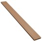 WPC Hohlkammer Terrassendielen mit Zubehör 30 m² 4 m Teak WPC Hohlkammer Terrassendielen mit Zubehör 30 m² 4 m Teak