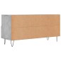 vidaXL TV-Schrank Betongrau 102x36x50 cm Holzwerkstoff vidaXL TV-Schrank Betongrau 102x36x50 cm Holzwerkstoff