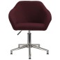 vidaXL Esszimmerstühle 6 Stk. Drehbar Lila Stoff vidaXL Esszimmerstühle 6 Stk. Drehbar Lila Stoff