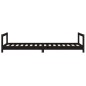 vidaXL Kinderbett Schwarz 90x200 cm Massivholz Kiefer vidaXL Kinderbett Schwarz 90x200 cm Massivholz Kiefer