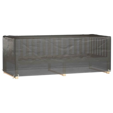 vidaXL Gartenmöbel-Abdeckung 8 Ösen 192x82x65 cm Rechteckig