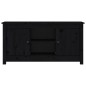 vidaXL TV-Schrank Schwarz 103x36,5x52 cm Massivholz Kiefer vidaXL TV-Schrank Schwarz 103x36,5x52 cm Massivholz Kiefer